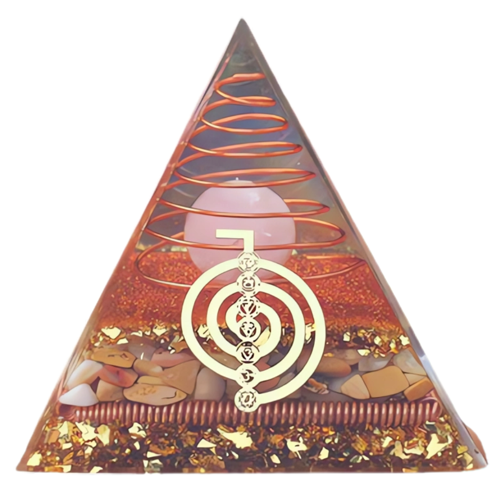 Pirâmide Orgonite Cho-Ku-Rei