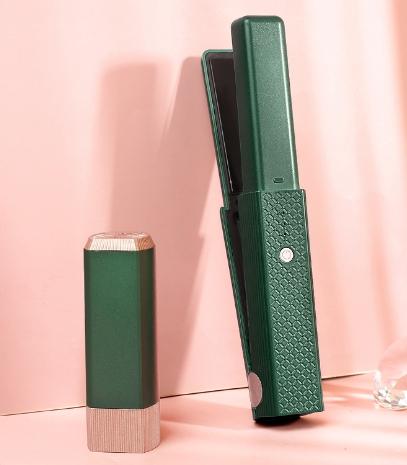 Hair straightener and curling comb