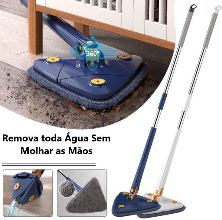 Swivel Mop Cleaning Mop Adjustable Triangle 360º